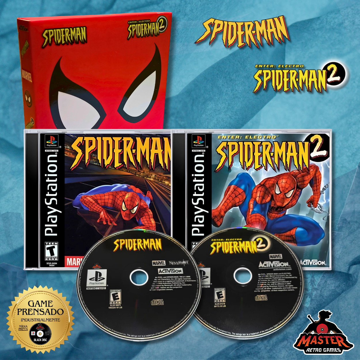 2026/05/165727.png Box SpiderMan 1 & 2 (pronta entrega) - Imagem 1