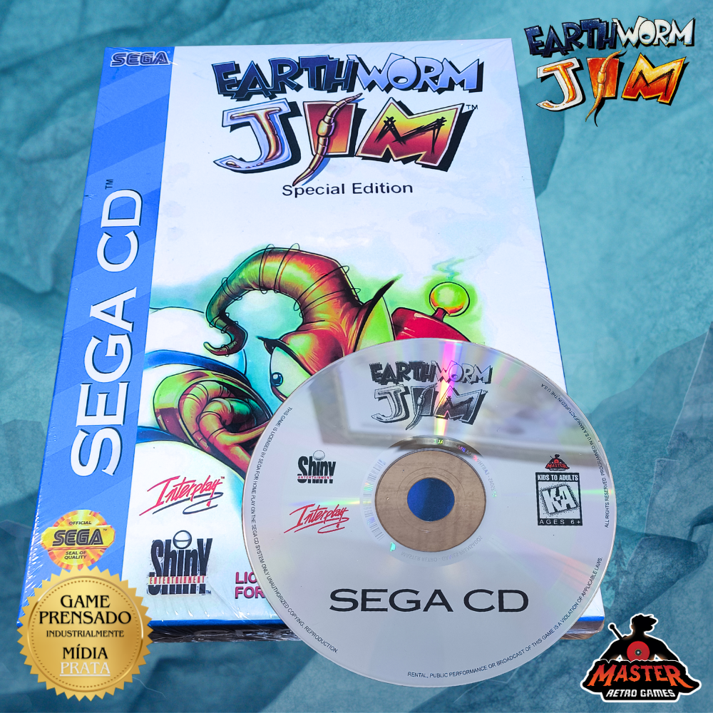 2026/05/66073.png EarthWorm Jim (pronta entrega) - Imagem 1