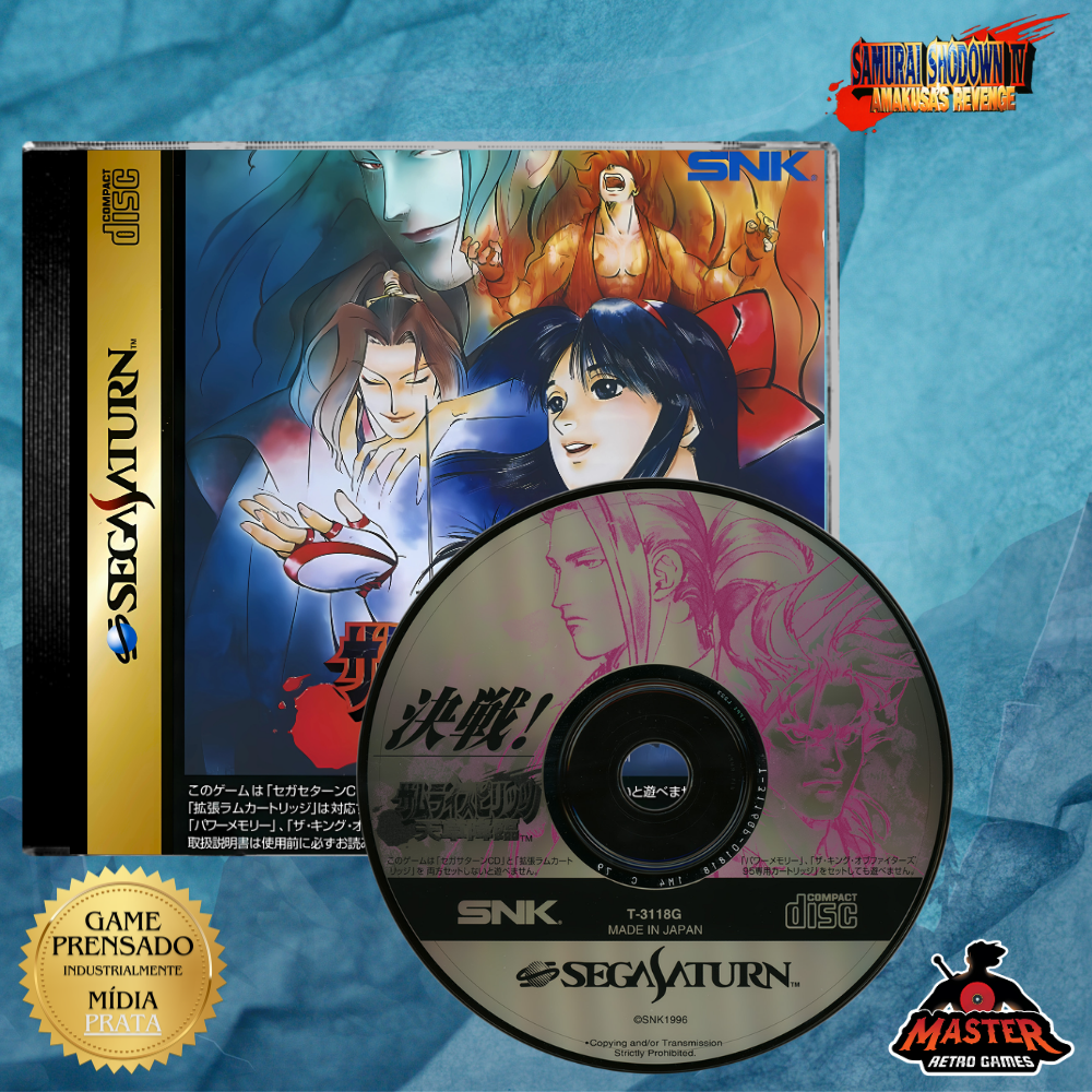 2026/05/66105.png Samurai Shodown4 / Samurai Spirits 4 (pronta entrega) - Imagem 1