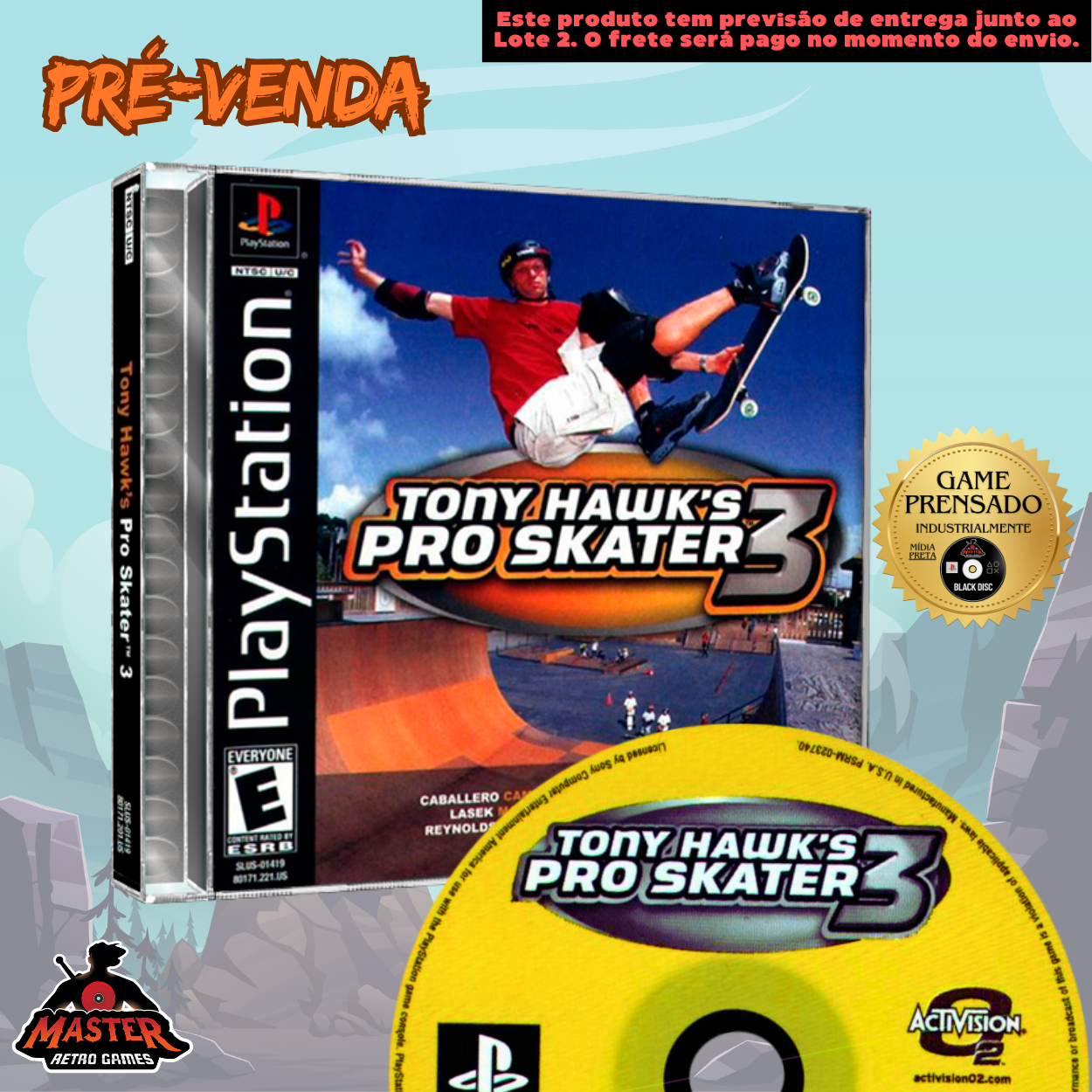 Pré-vendas (4) Tony Hawk's 3 (pré-venda) - Imagem 1