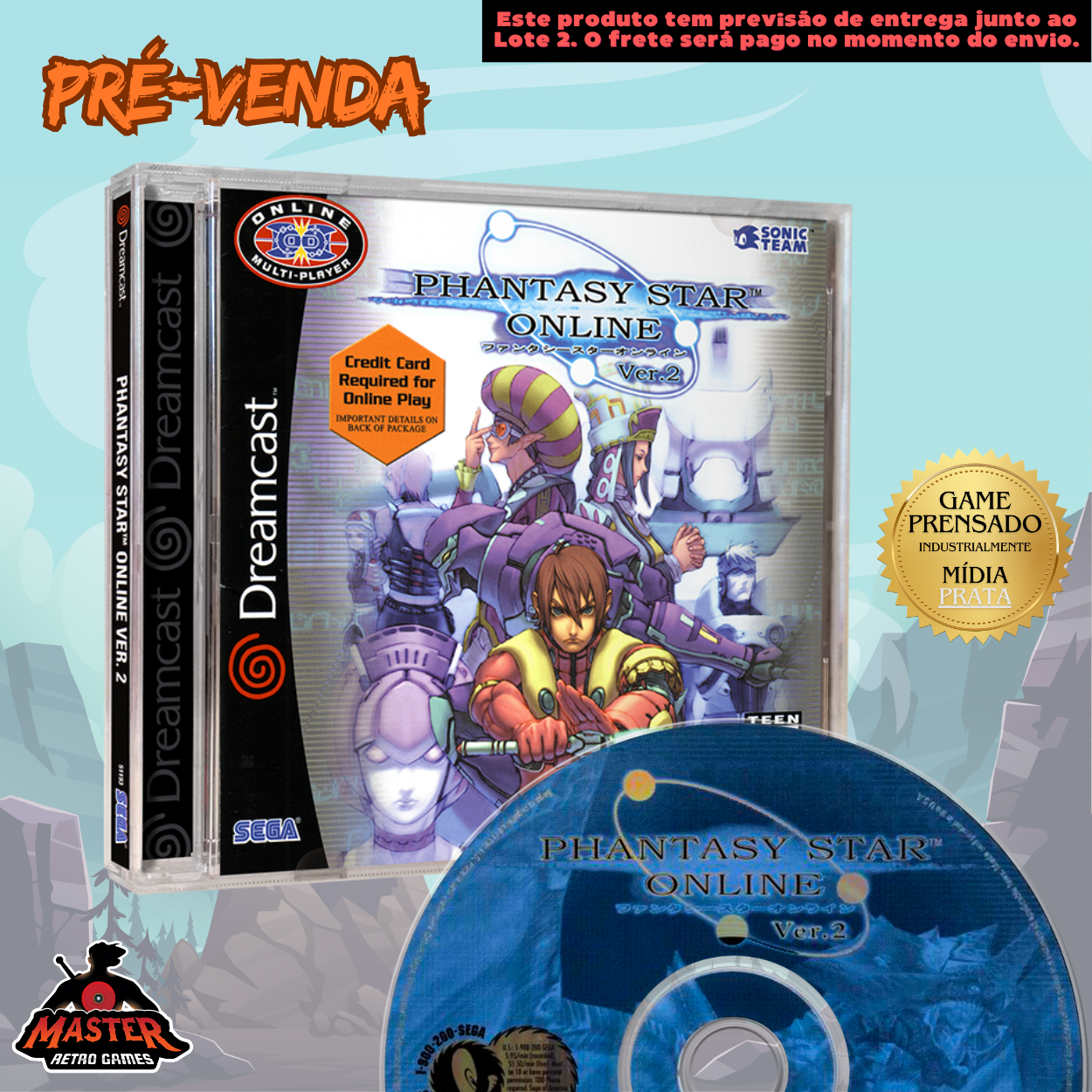 Pré-vendas (6) Phantasy Star Online V2 (pré-venda) - Imagem 1