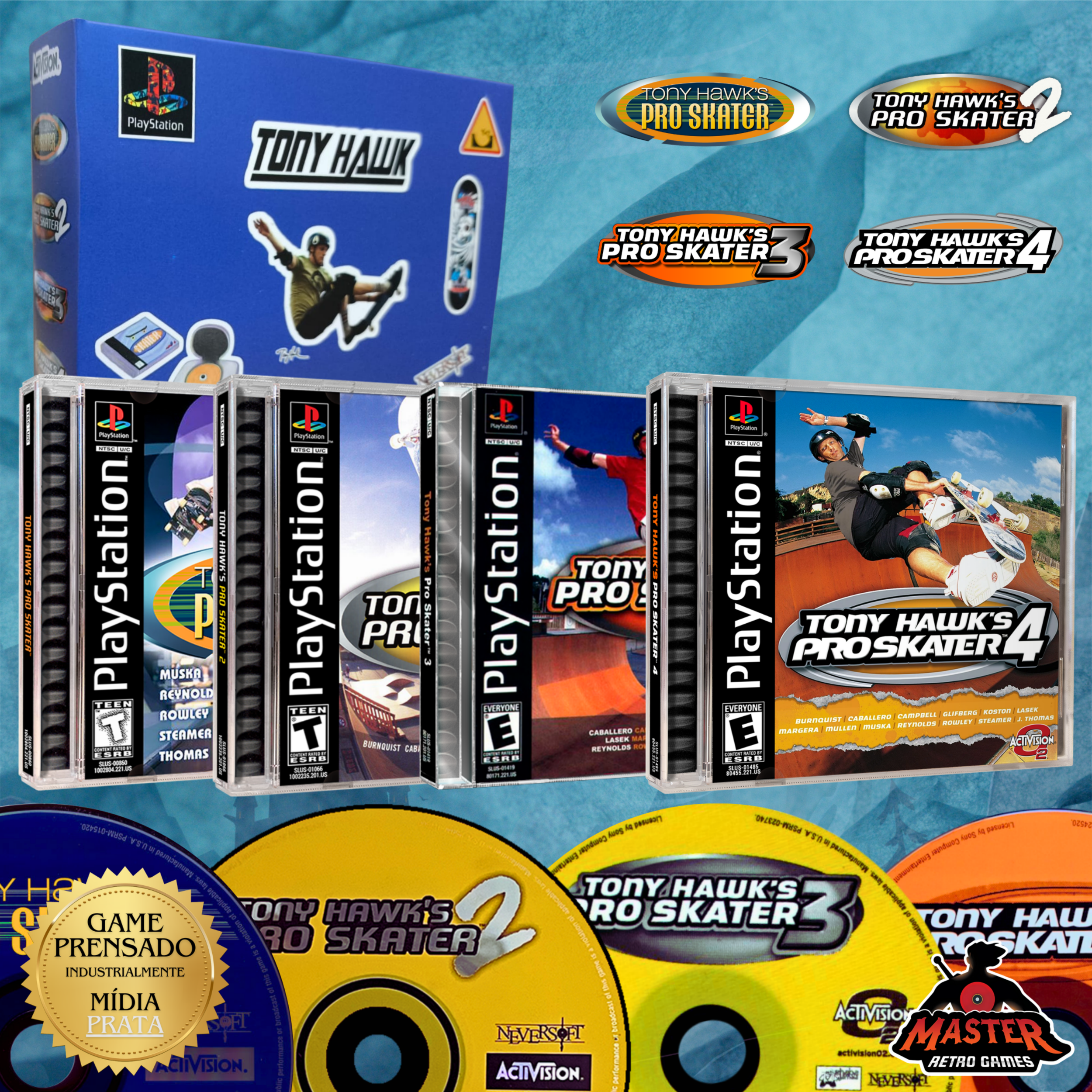 185 Box Tony Hawk's (pronta entrega) - Imagem 1