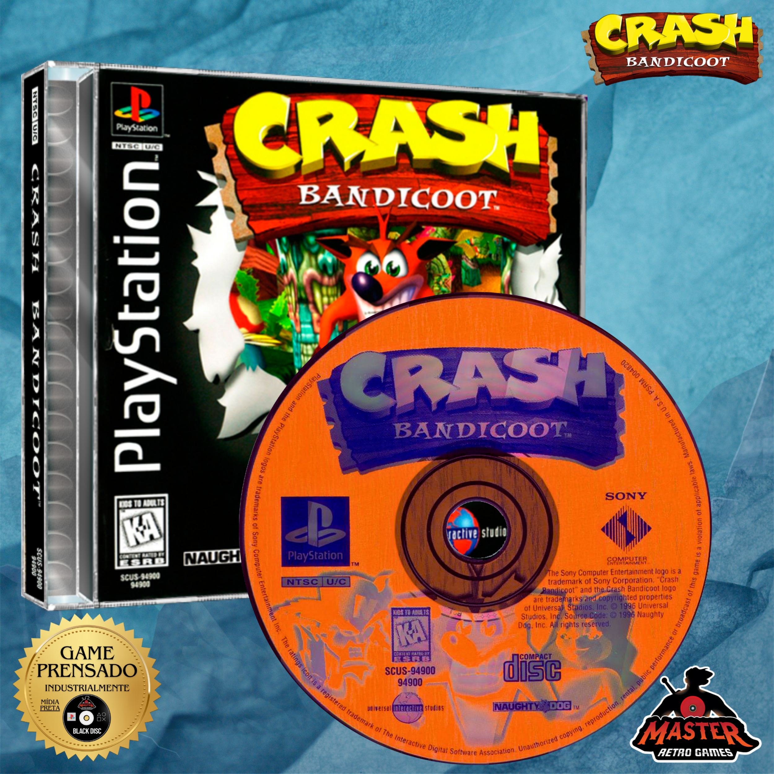 186 Crash Bandicoot (pronta entrega) - Imagem 1