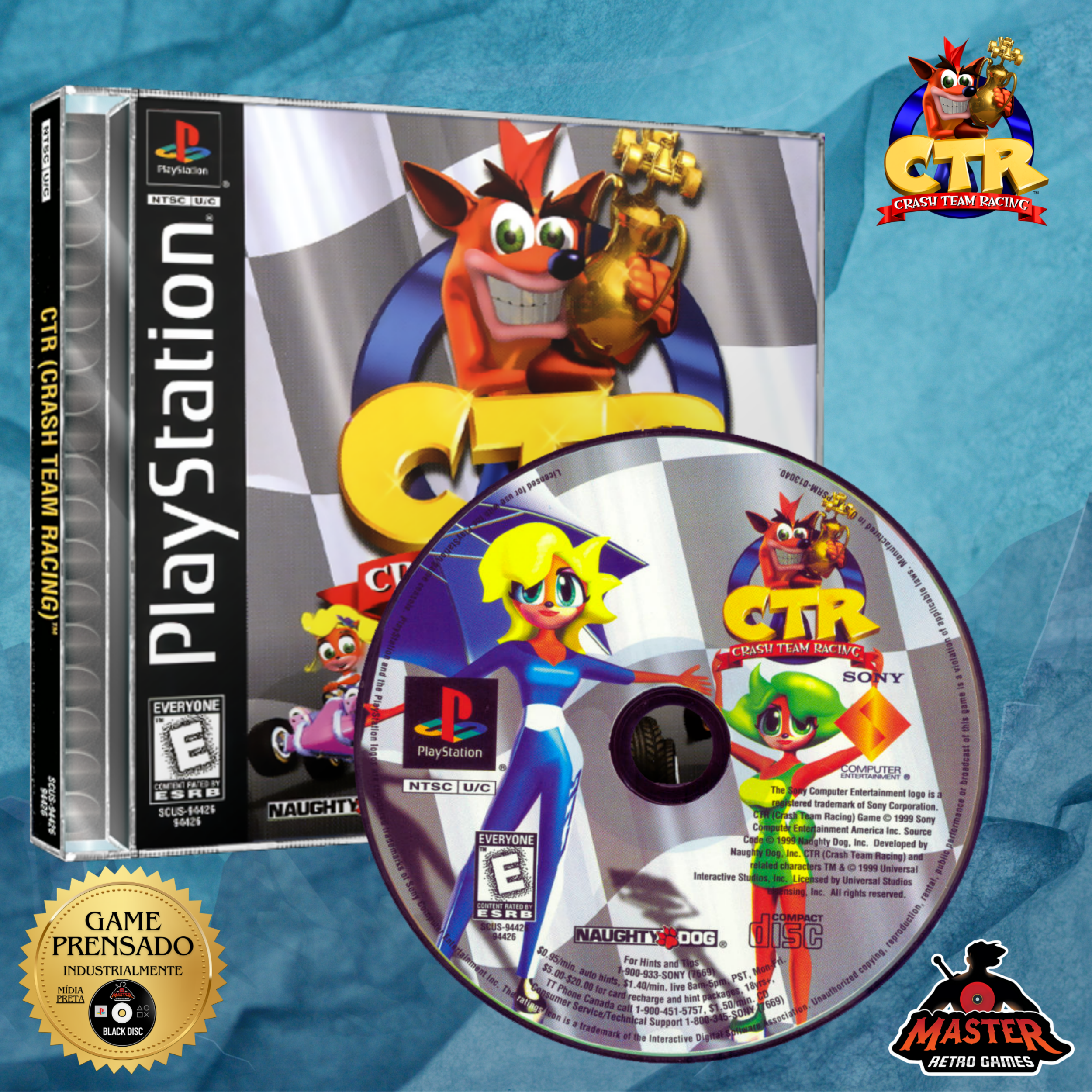 189 Crash Team Racing (pronta entrega) - Imagem 1