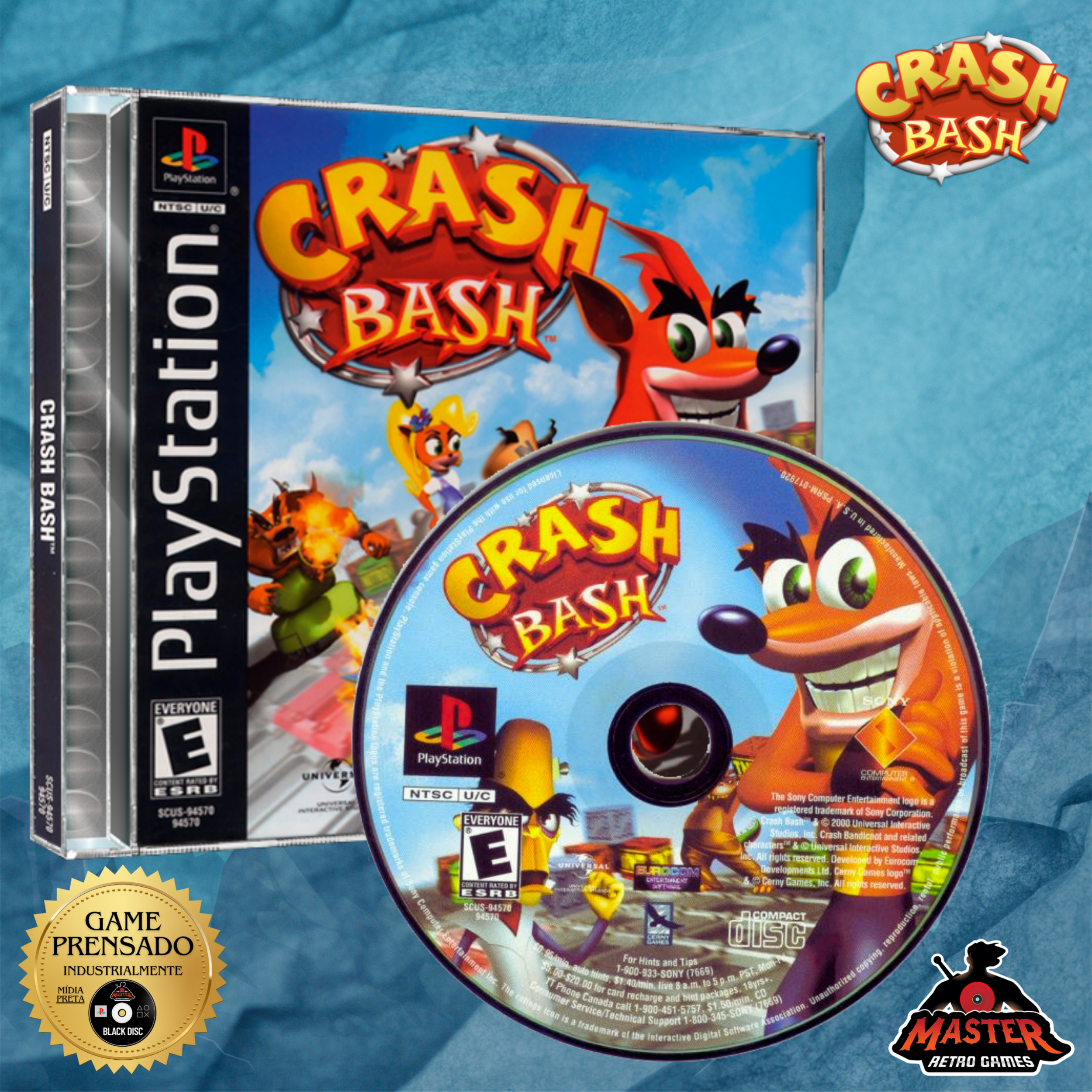 190 Crash Bash (pronta entrega) - Imagem 1