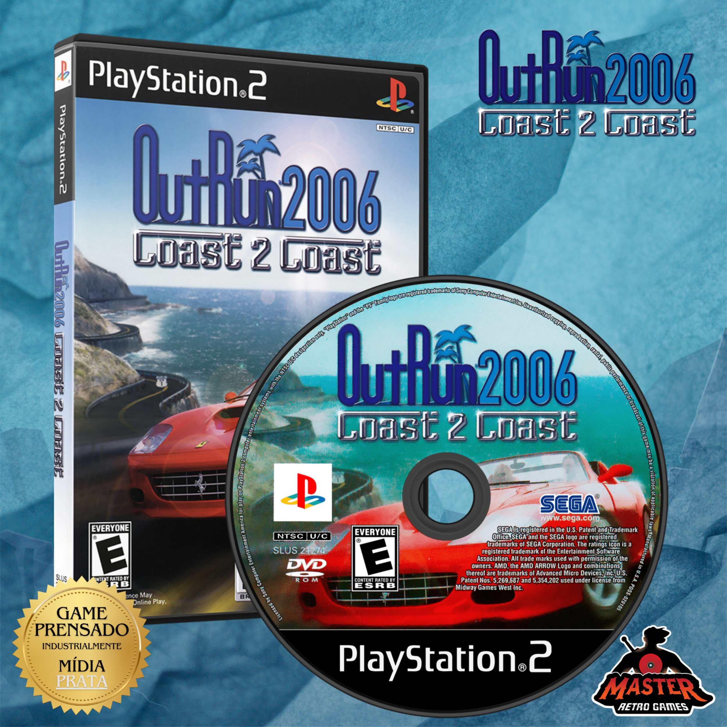 199 OutRun 2006: Coast 2 Coast (pronta entrega) - Imagem 1