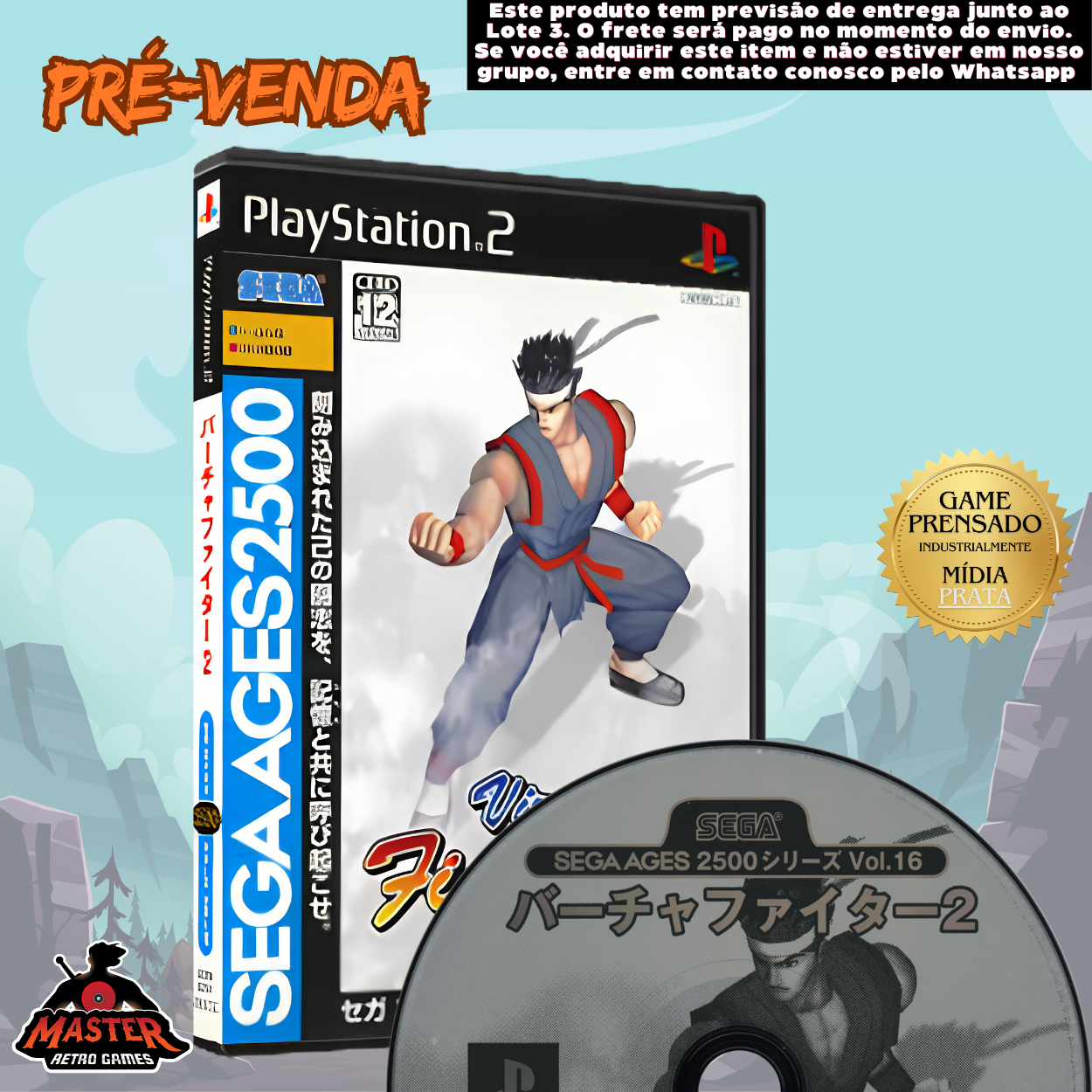 79 Virtua Fighter 2 Sega Ages 2500 (pré-venda) - Imagem 1