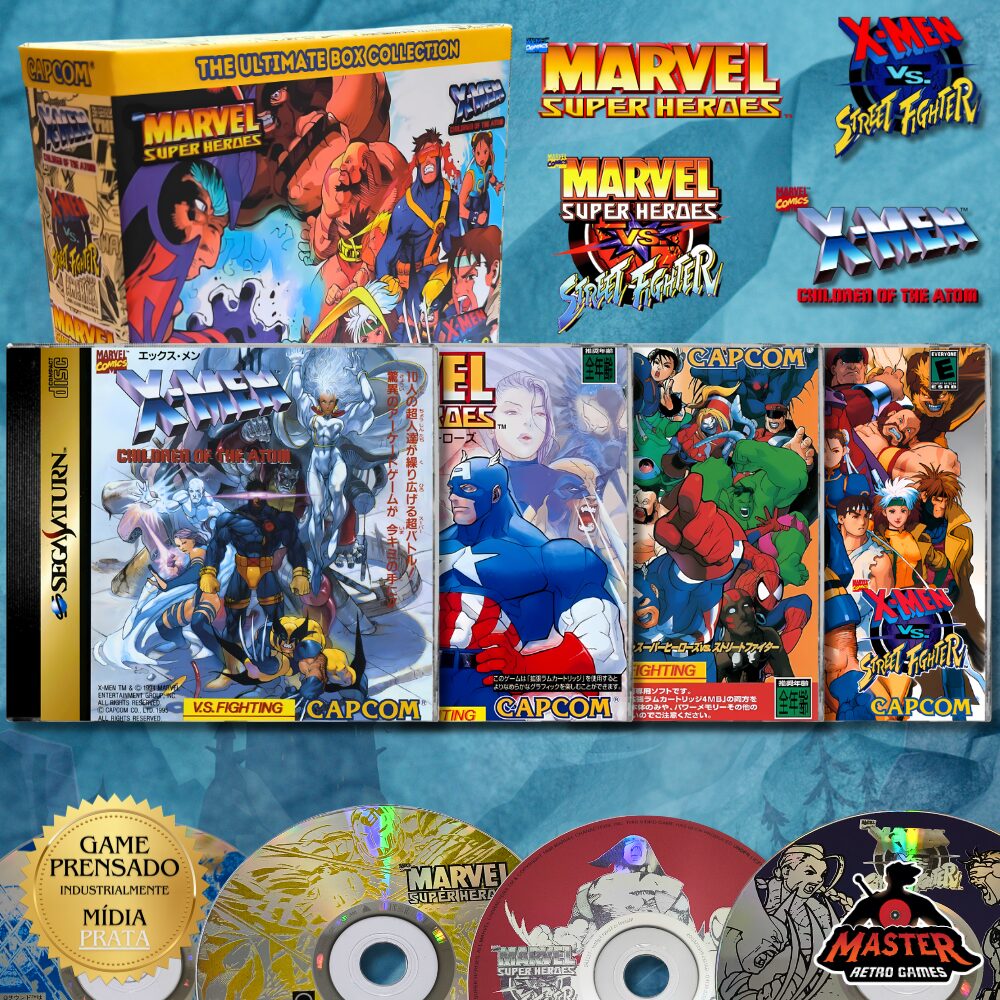 Box Capcom Vs (pronta entrega) – Master Retro Games